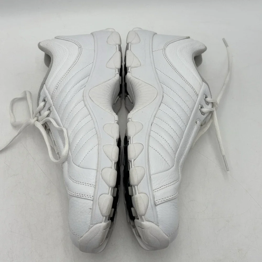 K Swiss Sneakers Mens 11 White Leather Classic Low Top Comfort Lace-Up Tennis